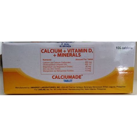 Vitamin d is essential for a healthy body. CALCIUMADE (Calcium +vitamin D + minerals) | Shopee ...