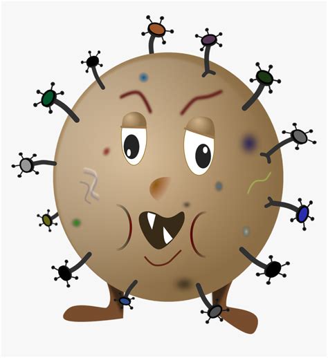 Transparent Disease Clipart Germs Clip Art Hd Png Download Kindpng