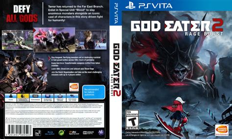 God Eater 2 Rage Burst Custom Ps Vita Cover Art I Made This Since There
