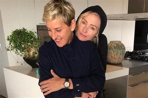 Potential Divorce Whats Really Going On With Ellen And Portia Film Daily