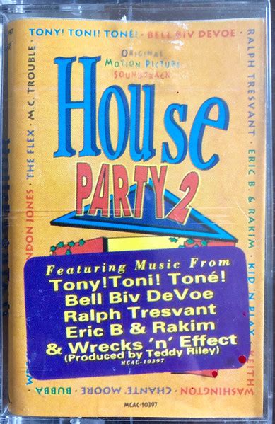 Original Motion Picture Soundtrack House Party 2 1991 Dolby Hx Pro B Nr Cassette Discogs