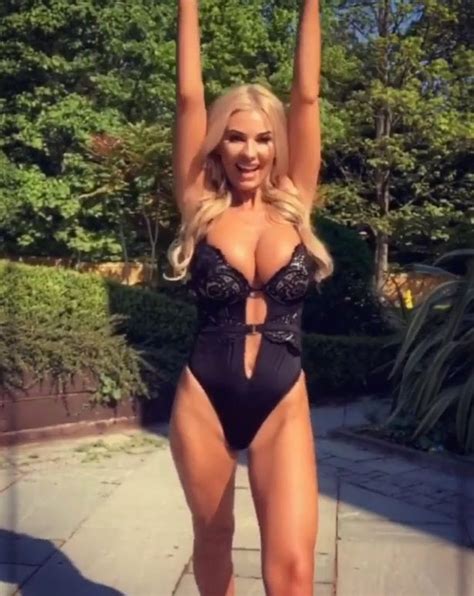 Christine Mcguinness Shows Off Her Incredible Body As She Models Sexy