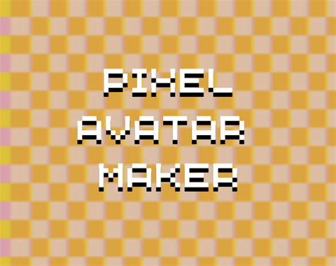 Pixel Avatar Maker By Fennecfu Games