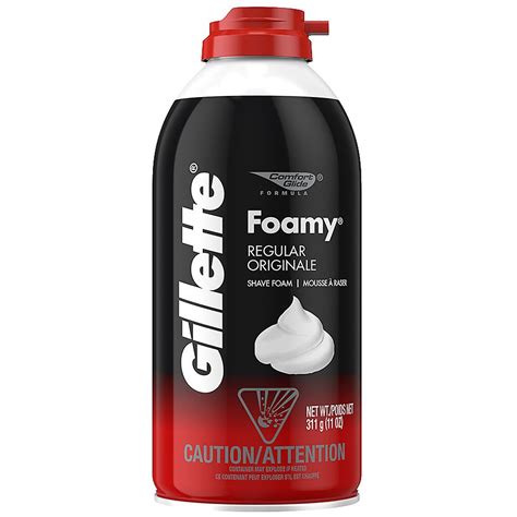 Gillette Foamy Regular Shaving Cream Walgreens