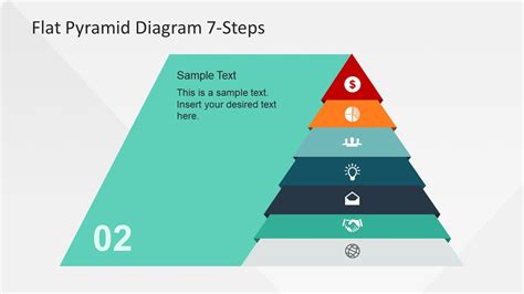 Steps Flat Pyramid Powerpoint Diagram Slidemodel Powerpoint My XXX Hot Girl