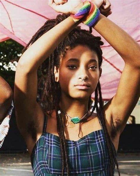 Pin By ᵗ ᵃ ˢ ʰ ᵃ On 멜라닌 ┄ Melanin Armpit Hair Women Women Body Hair Willow And Jaden Smith