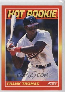 He started his career for the chicago white sox and ended up playing for several different teams over the course of his career. 1991 Score - Hot Rookies #4 - Frank Thomas - COMC Card ...