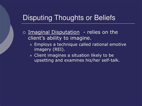 Ppt Cognitive Therapy Powerpoint Presentation Free