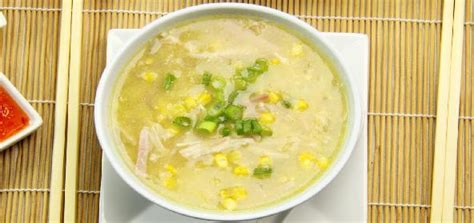 This chinese corn soup aka chinese egg drop soup is just like you get in chinese restaurants! Quick Sweet Corn Chicken Soup | Indian | Non-Vegetarian ...