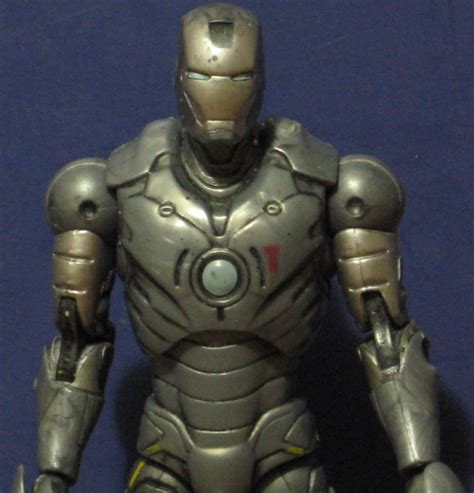 Tony's making a pit stop by your desk to relieve you of your boredom with the iron man floating action figure. SOLD - Marvel Iron Man Mark II 6" Action Figure - 2008 ...