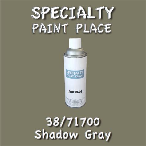 38 71700 Shadow Gray Tiger Touchup Paint 16oz Aerosol Can