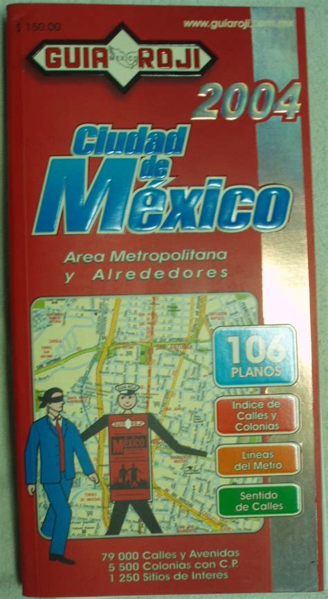 Mapas Guia Roji Ciudad De México Y Área Metropolitana Mercado Libre