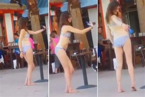 Watch Bikini Selfie Poser Who Spent Ages Trying To Take The Perfect