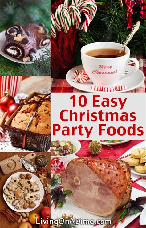 10 Easy Christmas Party Food Ideas Christmas Party Menu Christmas