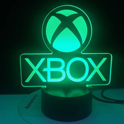 Led Acrylic Xbox Inspired Light Etsy