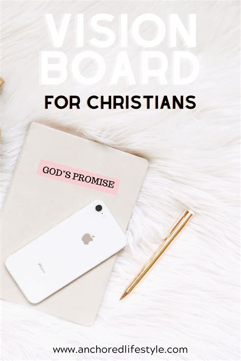 Christian Vision Board — Anchoredlifestyle Christian Vision Board