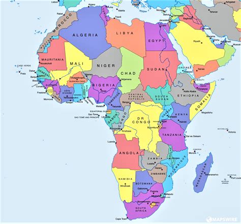 Continente Africano Mapa De Africa Mapa Mundi Images And Photos Finder