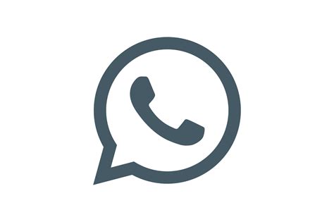 Download Logo Whatsapp Transparan Hitam Putih Vector Png Ico