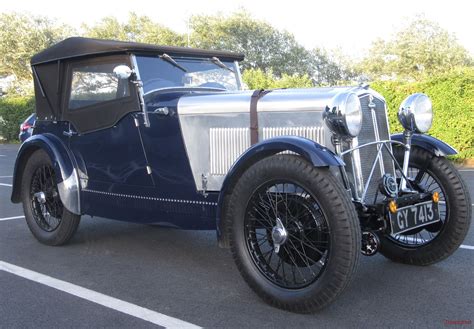 1932 Wolseley Hornet Tourer Classic Cars For Sale Treasured Cars