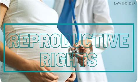 Sexual And Reproductive Rights Of Women And The Medical Termination Of Pregnancy Amendment