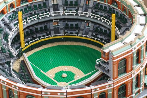 Lego olympic stadium made from 100,000 bricks. LEGO Stadium - Baseball, football, gymnastics, etc. - All ...