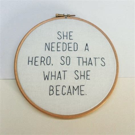 She Needed A Hero So Thats What She Became Repost From