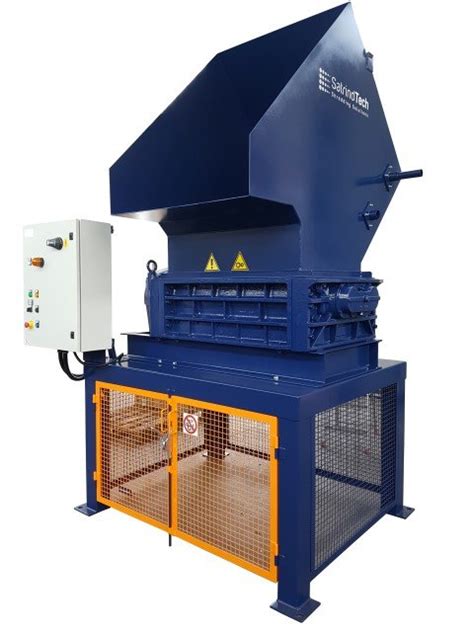 2 Shaft Industrial Shredder K 25 Hp For Ibc Containers Satrindtech Srl
