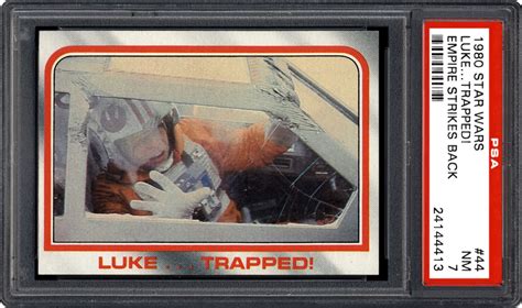 1980 Topps Empire Strikes Back Luke Trapped Psa Cardfacts®