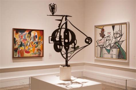 Installation View Of Abstract Expressionism At Royal Academy Of Arts