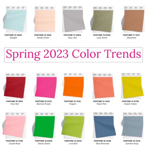 2023 Fashion Trends Summer Winter 2023