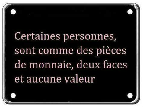 Certaines Personnes Sont Comme Des Pièces De Monnaie Deux Faces Et