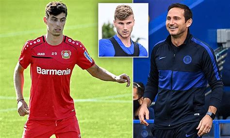 Havertz's first chelsea training session. Kai Havertz'' talks about Chelsea with his German ...