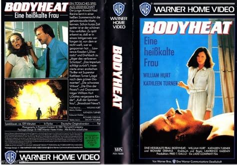 Body Heat 1981 On Warner Home Video Germany Vhs Videotape