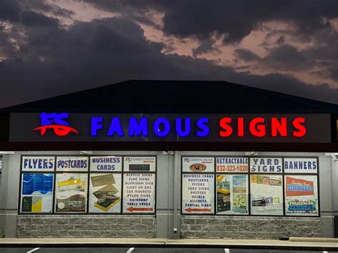 Famous Signs Fs