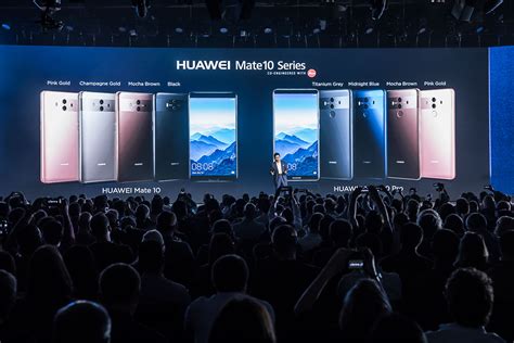 Huawei Unveils The Long Awaited Huawei Mate 10 And Huawei Mate 10 Pro