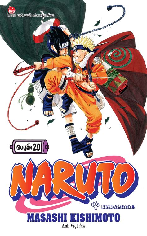 Naruto Tập 20 Naruto Vs Sasuke Tái Bản 2022 Bookbuyvn