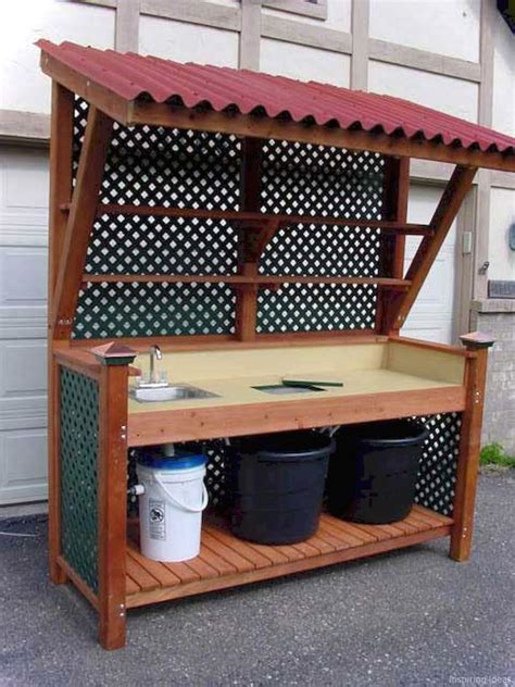 23 Awesome Garden Shed Design Ideas Outdoor Potting Bench Potting