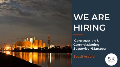 Construction And Commissioning Supervisormanager Job Job Listan