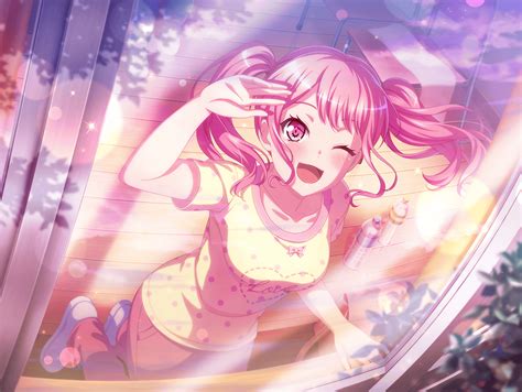 Aya Maruyama Power In The Mornings Glow Cards List Girls Band Party Bandori Party