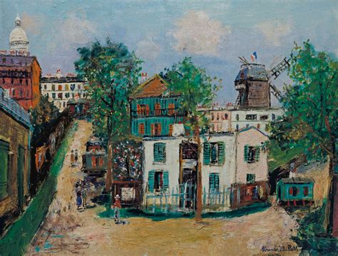 Modigliani Montmartre Maurice Utrillo Post Impressionists Urban
