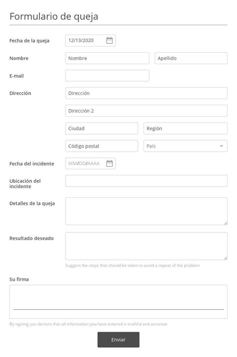 Plantillas De Formularios