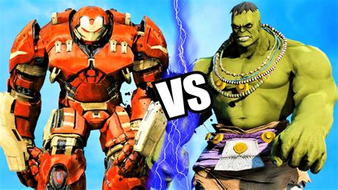 Ultimate Hulk Vs Hulkbuster Epic Battle Youtube