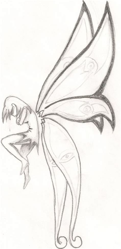 Easy Fairy Drawings Drawing Pencil In Fairy Drawings Art Drawings Sketches Easy Fairy