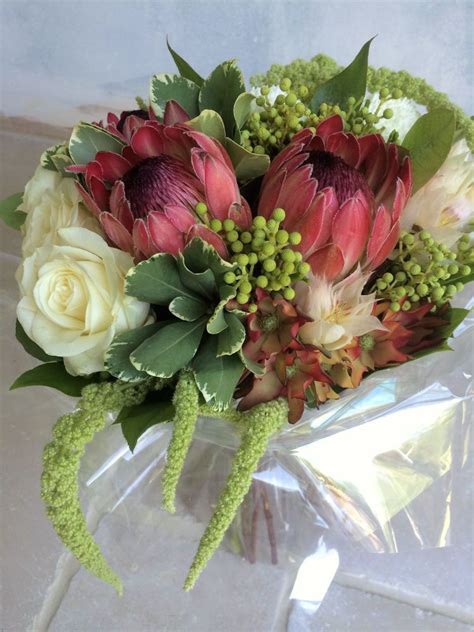 Modern Exotic Contemporary Fresh Flower Hand Tied Bouquets