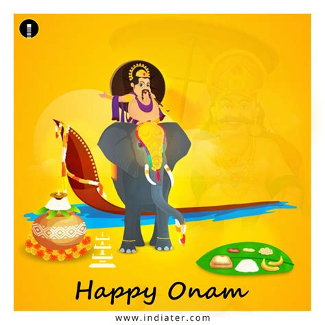 Happy Onam Invitation