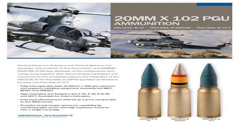 Ammunition€¦ · Developer And Producer Of This Ammunition And Nammo