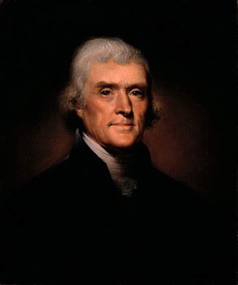Thomas Jefferson Rembrandt Peale Artwork On Useum