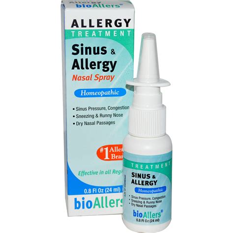 Natrabio Bioallers Allergy Treatment Sinus And Allergy Nasal Spray 0