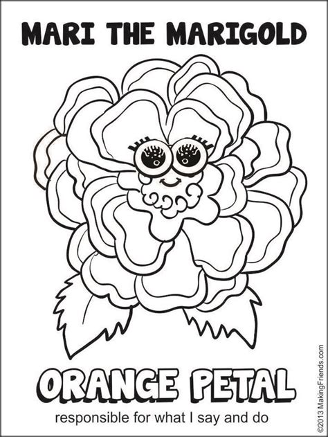 Girl Scout Daisy Petals Coloring Pages Clip Art Library