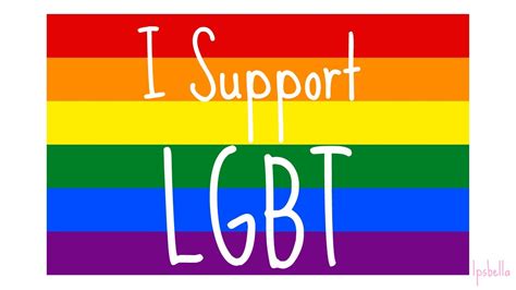 I Support Lgbt Youtube